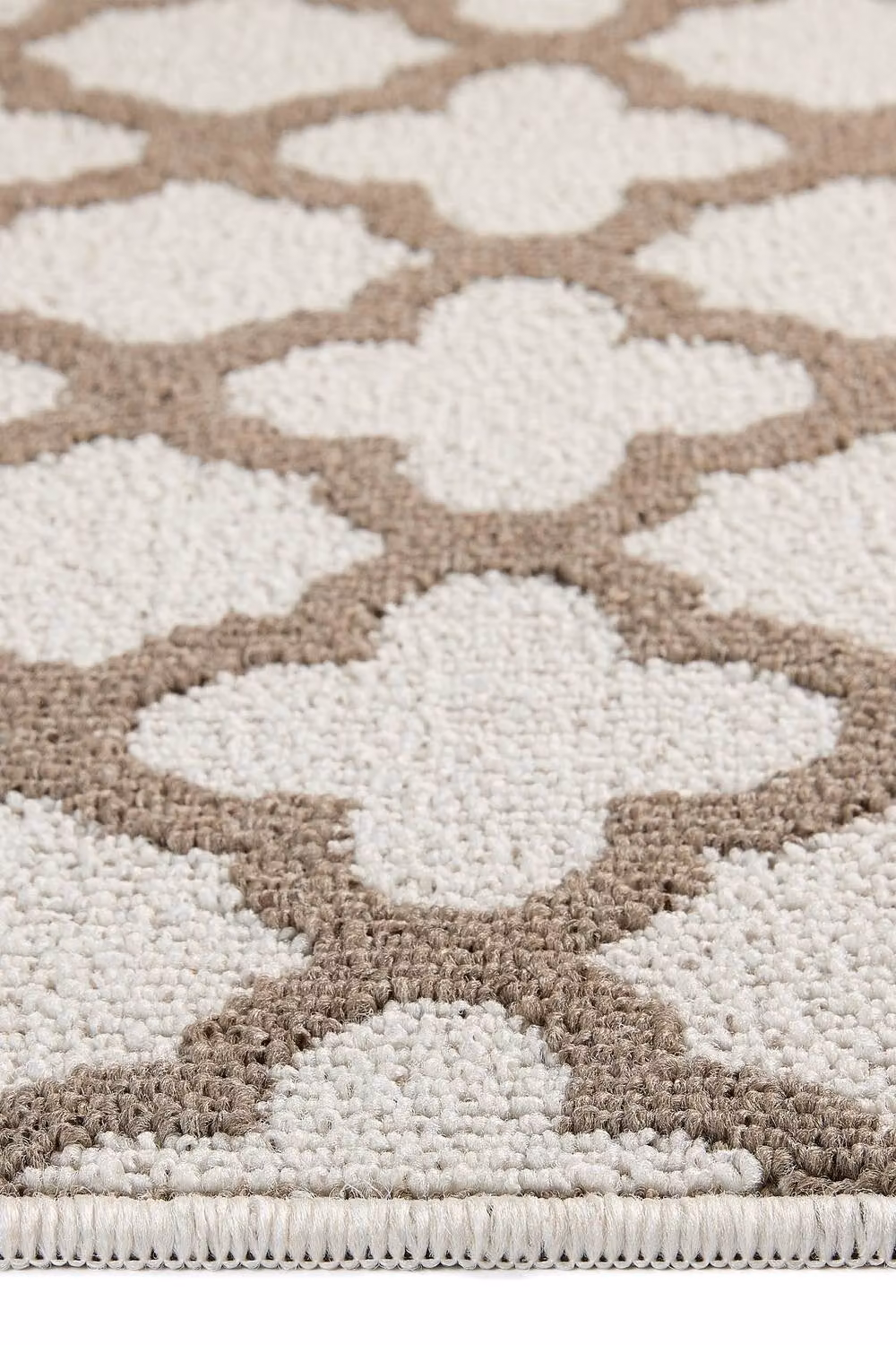 My Mat Moroccan Tile Stone Runner in Silver and Beige, W: 67 cm, L: 200 cm – 4