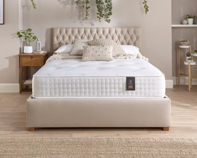Aspire 3000 Pocket Climate Cool Wool Mattress in White