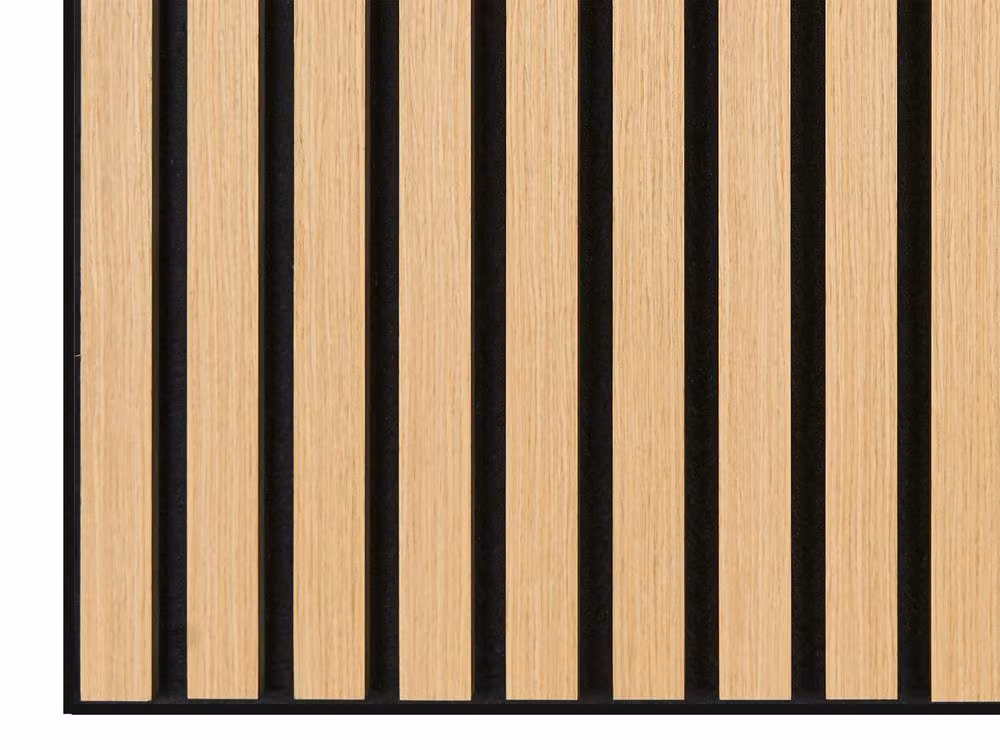 Fuse Acoustic Wooden Slatted Wall Panel in Brown, W/H: 60 x 60 cm – 9