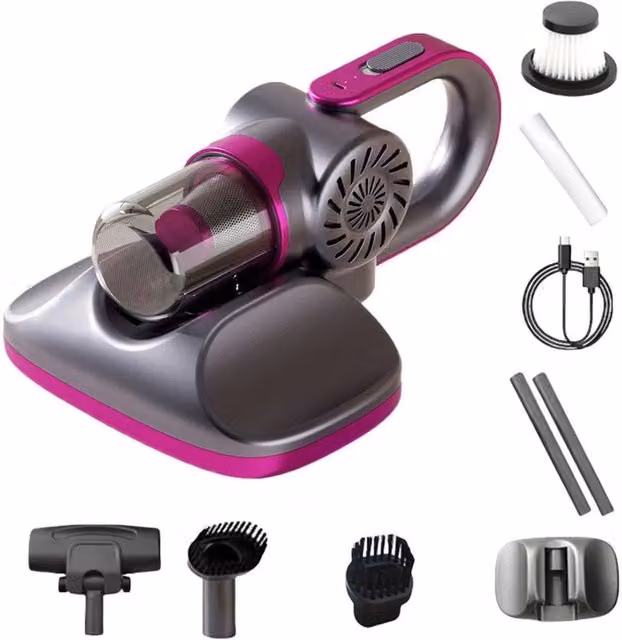 SPETLEK 4-in-1 Cordless Bagless Upright Lightweight Vacuum Cleaner in Grey, H 100 cm x W 15 cm