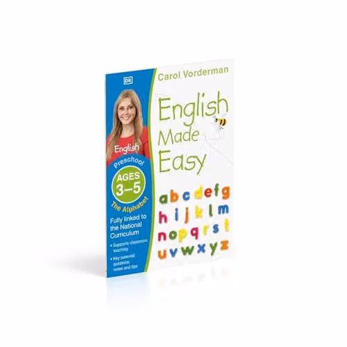 DK English Made Easy: The Alphabet Ages 3-5 Preschool Workbook for National Curriculum Support, Multicolour – 2