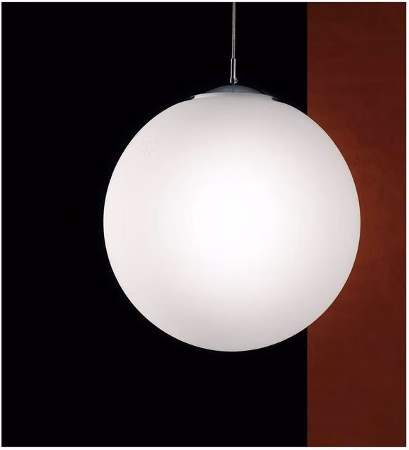 Netlighting LAMPD Globe Pendant Ceiling Light in White, W: 35 cm, H: 41 cm