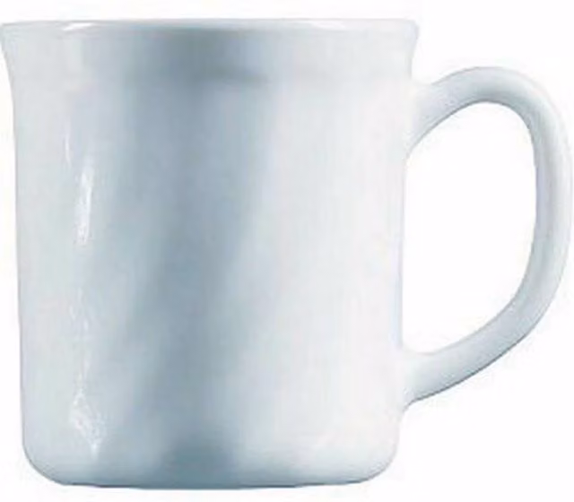Luminarc Trianon Classic White Glass Mug
