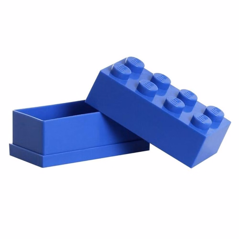 Lego Mini Box 8 Stackable Storage Brick in Blue – 2