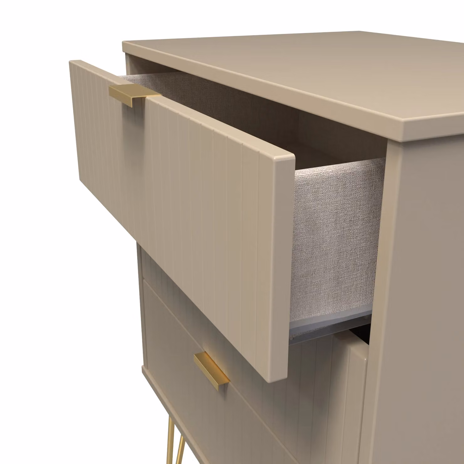 Ready Assembled 2 U Bexley 3 Drawer Chest in Light Brown – 3