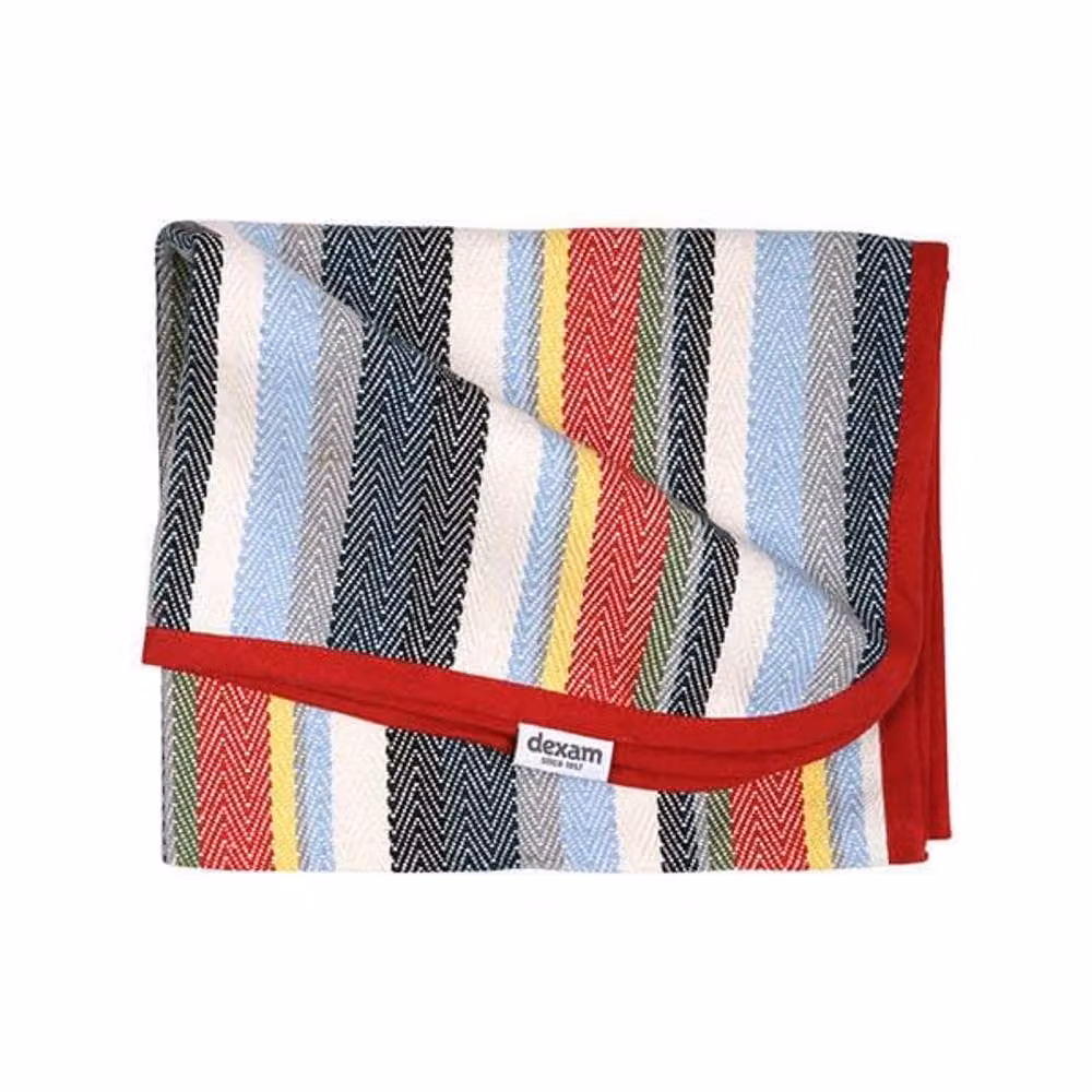 Dexam Striped Heavy Duty Cotton Oven Cloth in Red and Multicolour – 2