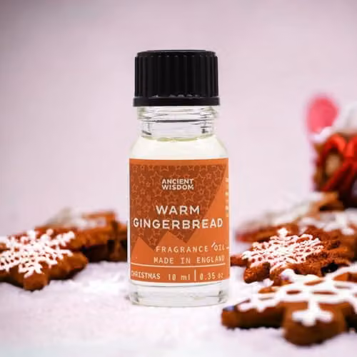 Ancient Wisdom Warm Gingerbread Fragrance Oil, 10ml – 2