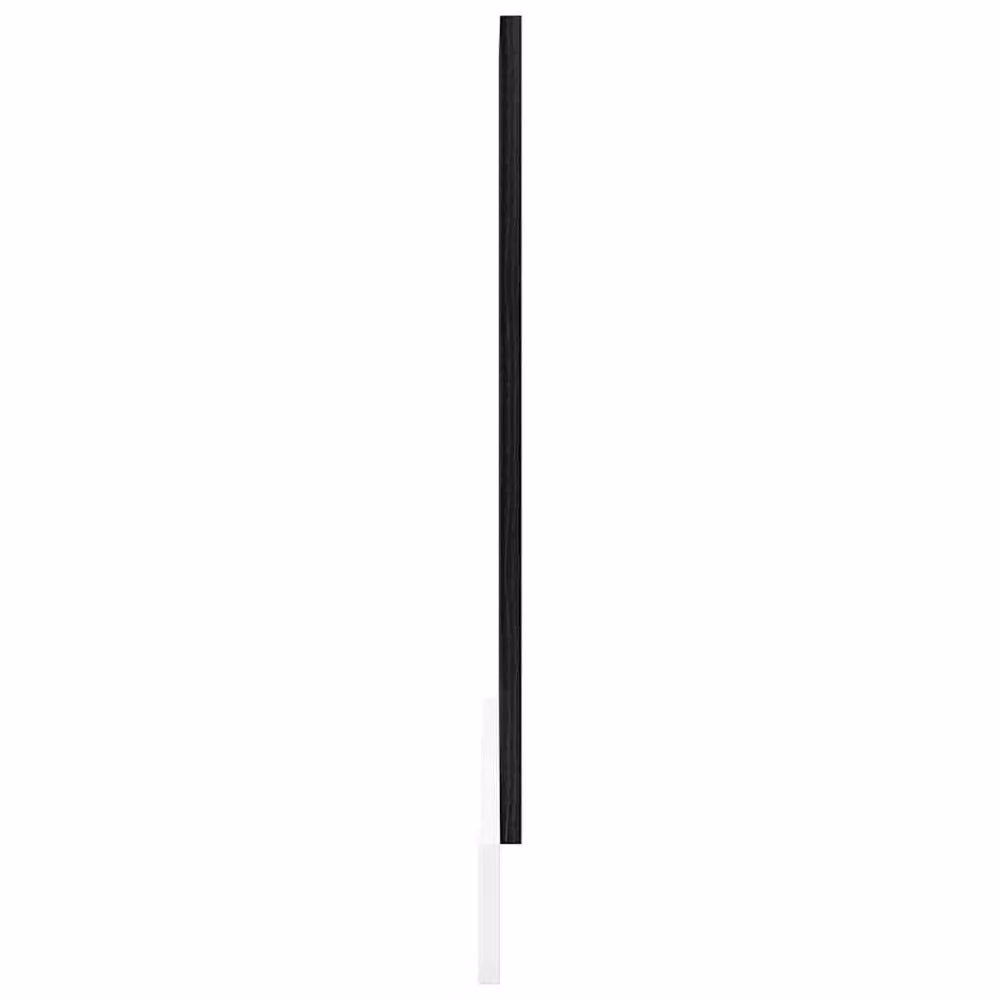 Berkfield Home Modern Dishwasher Panel Lyon Black Oak, W: 60 cm, D: 1.5 cm, H: 67 cm – 3
