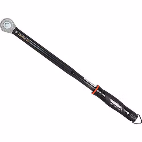 Norbar NorTorque 300 Adjustable Dual Scale Ratchet Torque Wrench 1/2in Drive in Black and Silver