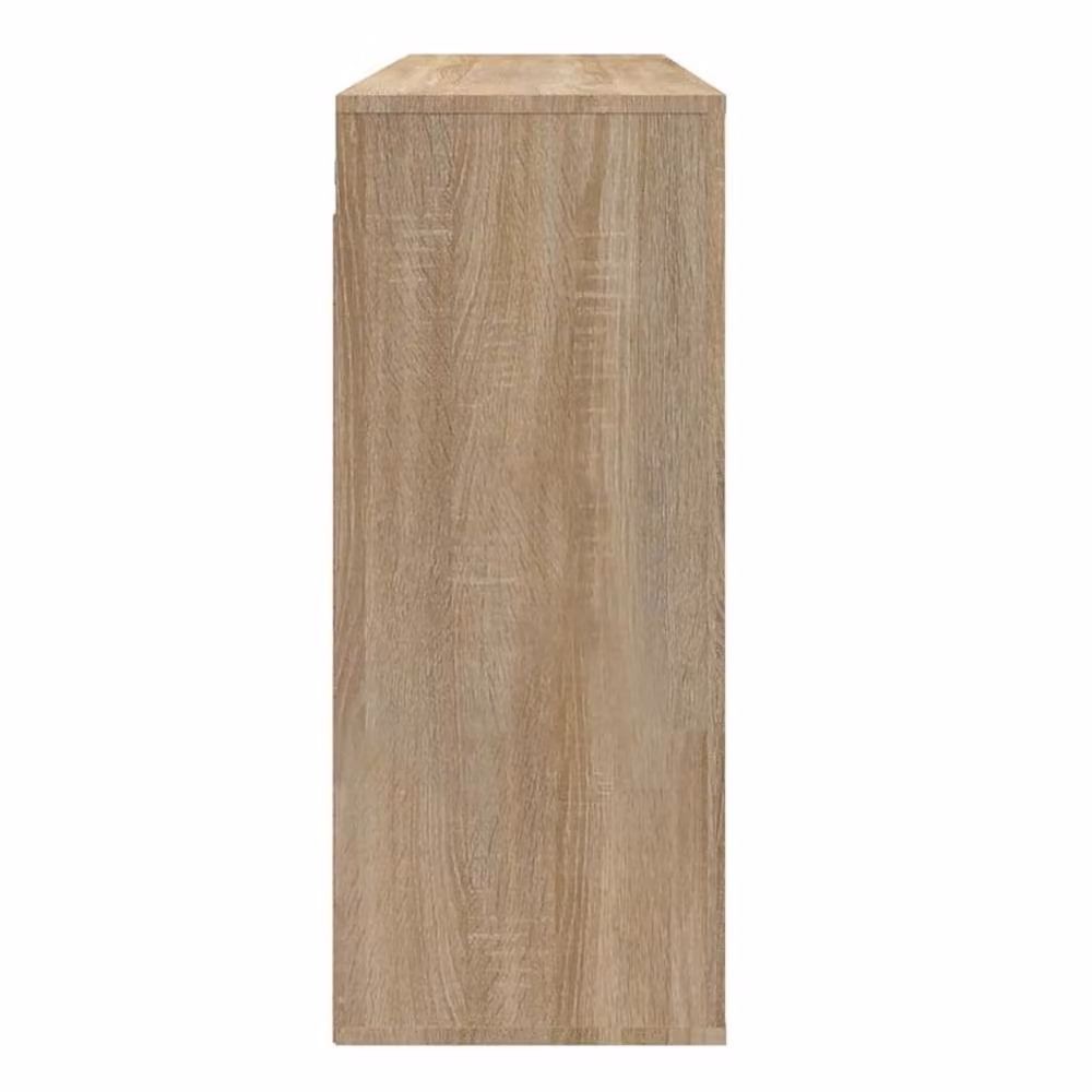 Berkfield Home Sonoma Oak Wall Cabinet in Beige, W/D/H: 80 x 33 x 80 cm – 2