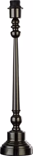 Silver Metal Modern Cylinder Tabletop Base from the Lighting Collection
