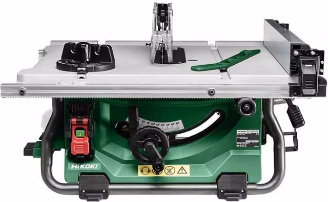 HiKOKI C3610DRJW4Z 36V Brushless Benchtop Table Saw, Green
