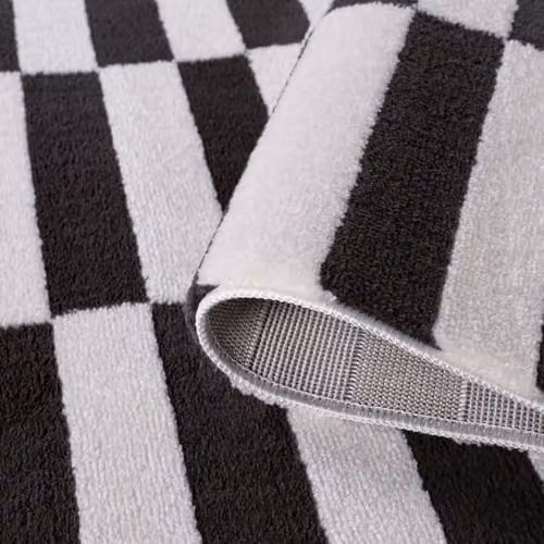 THE RUGS Loft Collection Modern Striped Living Room Area Rug in Grey, W: 80 cm, L: 150 cm – 5