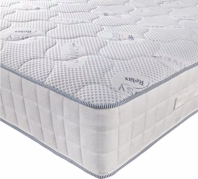 Somnior Hybrid Pocket Spring and Memory Foam Mattress in White, W/D/H: 180 x 200 cm – 1