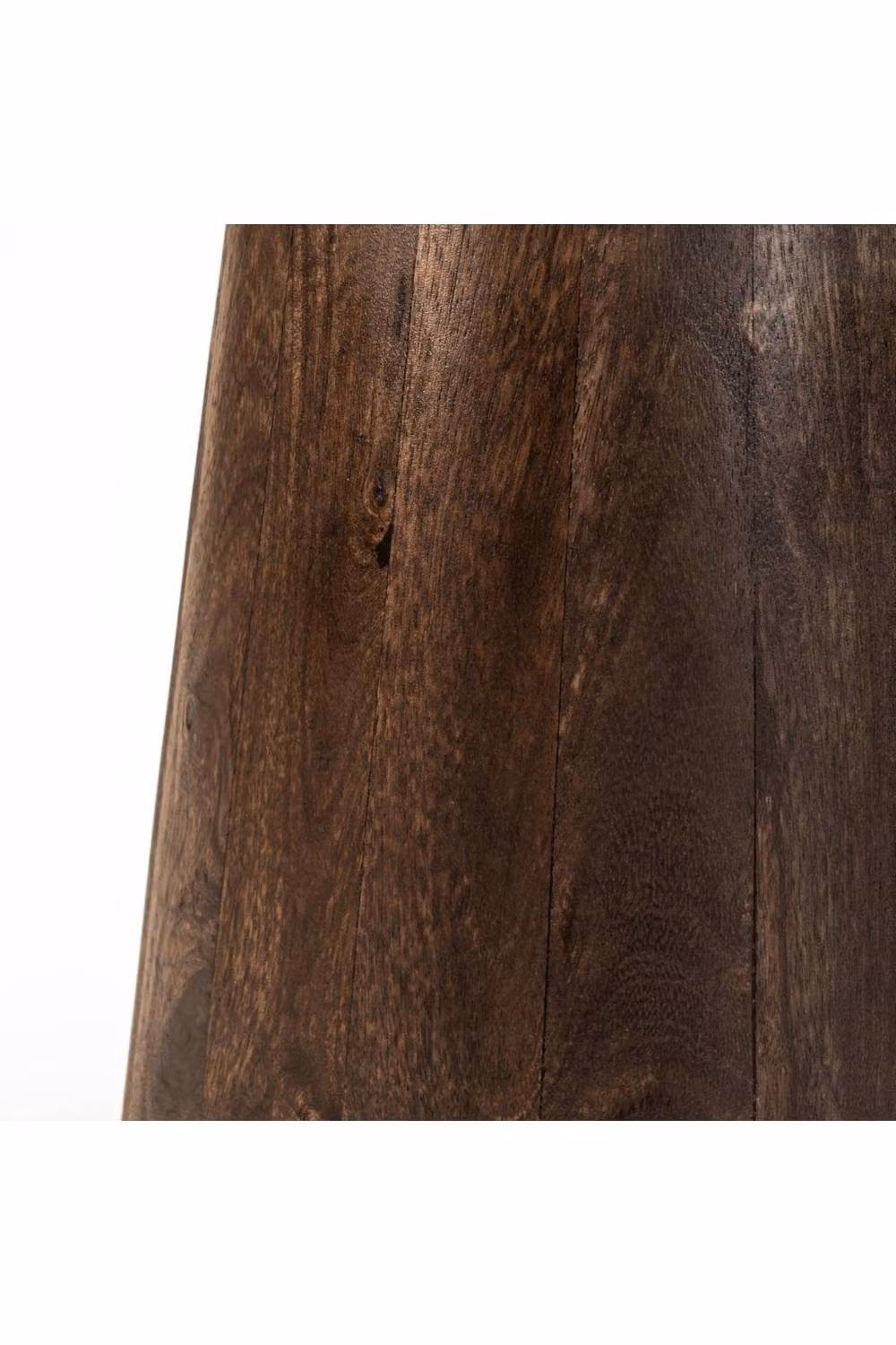 IH Design Bathwick Side Table in Brown Solid Mango Wood, W/D/H: 38.0 x 45.0 x 38.0 cm – 3