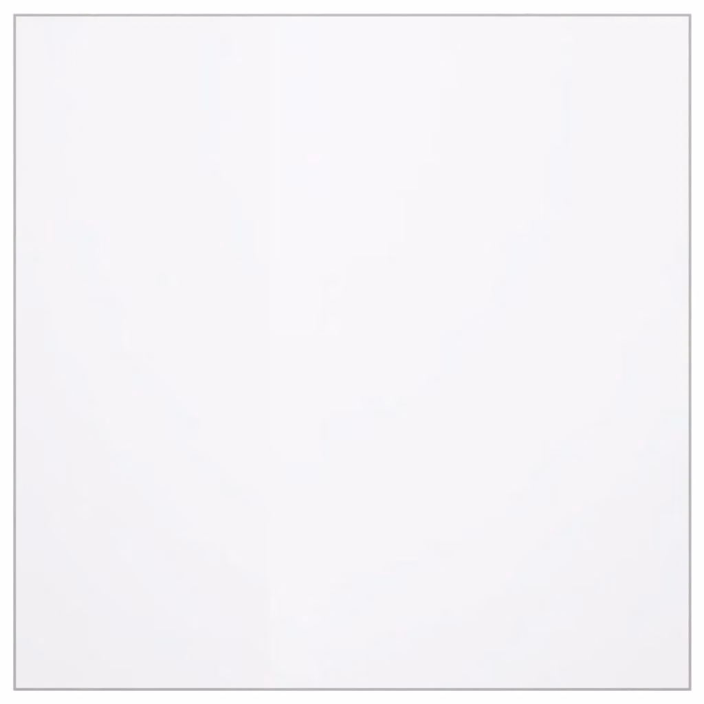 Berkfield Home Matt Transparent PVC Table Protector, W: 80 cm x D: 80 cm, Thickness: 2 mm