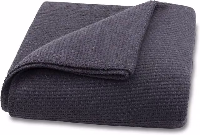 Matris Home Athena Woven Throw Blanket in Grey