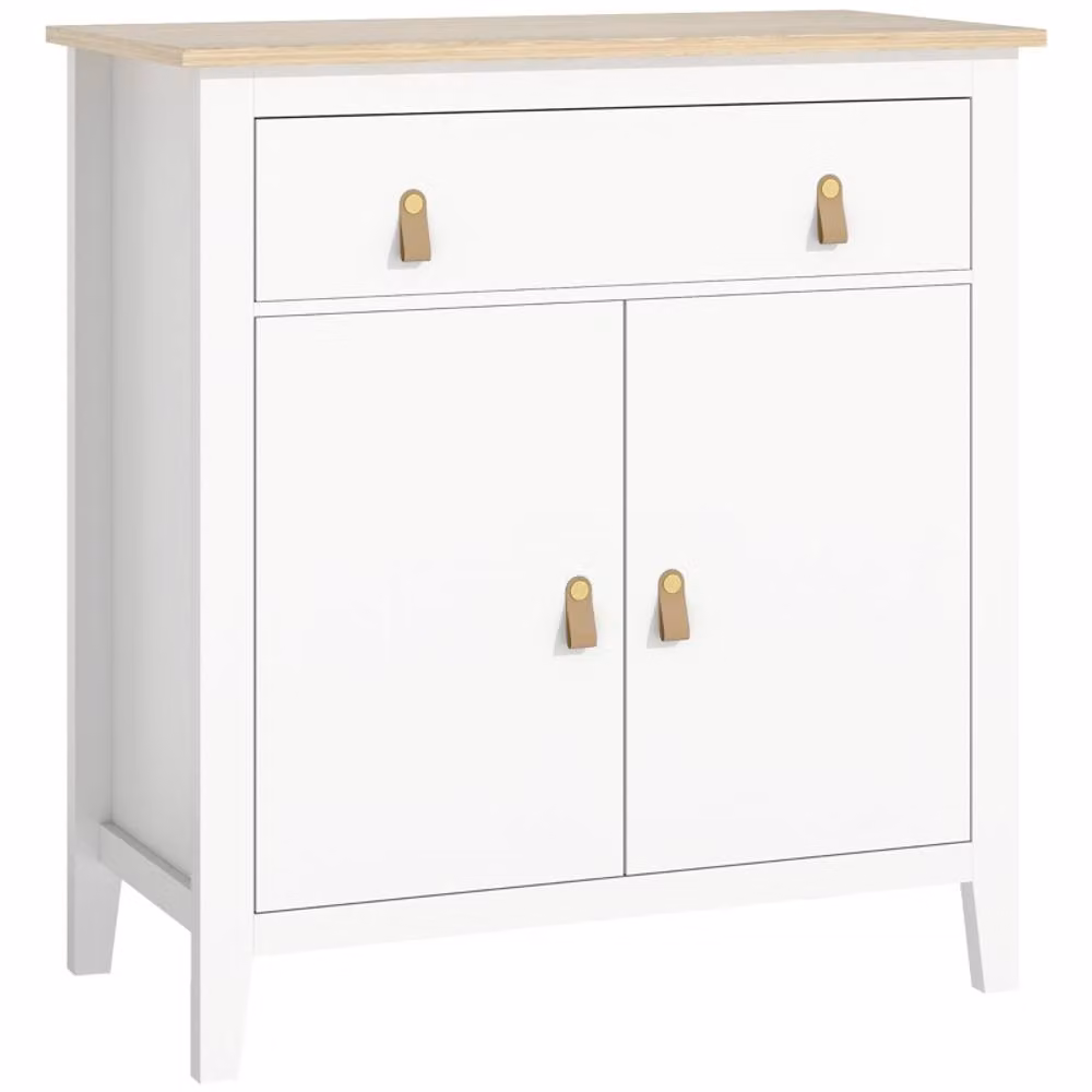 STILVORA White Matt MDF Sideboard with Soft Close Drawers – 2
