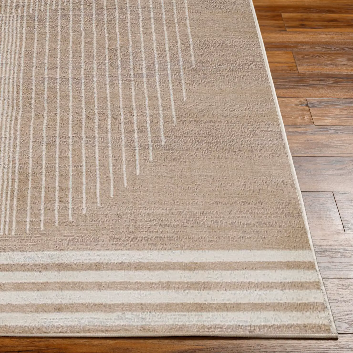 Livabliss Florensa Geometric Modern Rug in Brown, Grey, Blue and Beige, W/D/H: 120 x 170 cm – 2