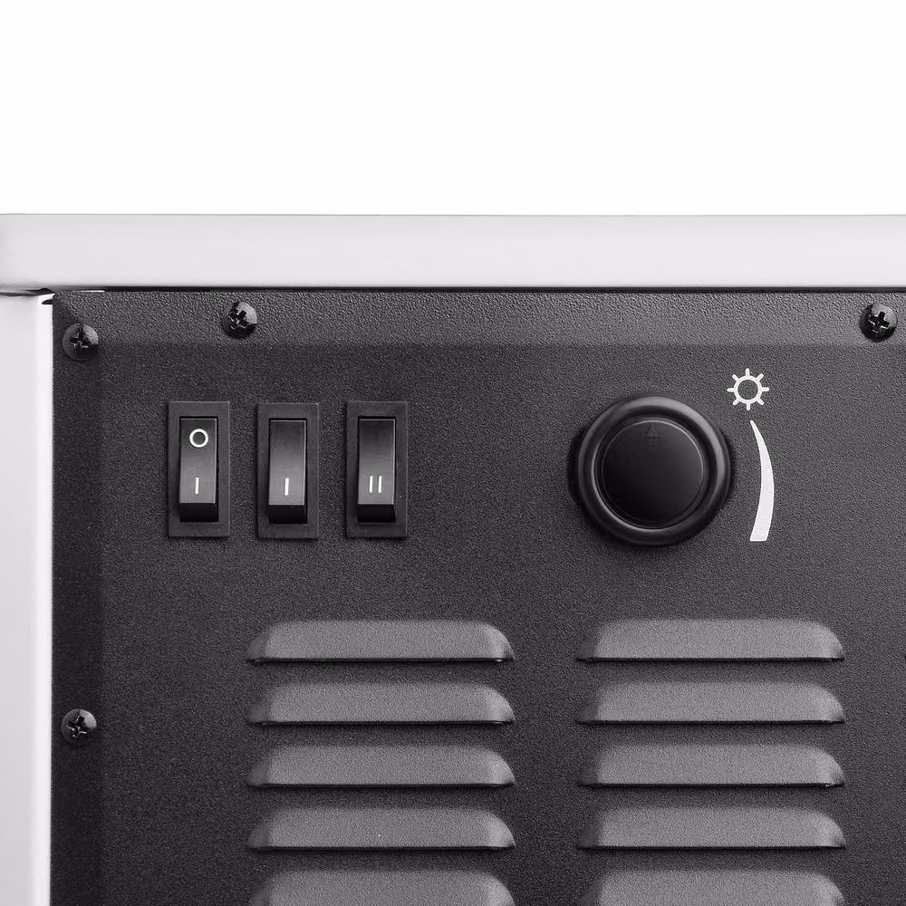 VonHaus 2000W Electric Log Burner in White, W/D/H: 74.5 x 32 x 32 cm – 9
