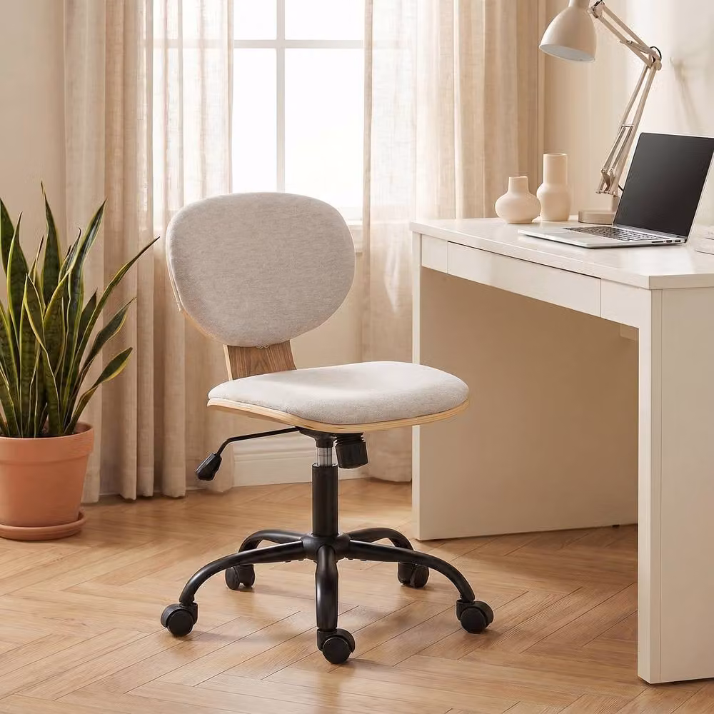 STILVORA Ergonomic Office Chair in Grey with Rocking Function and 360 Degree Swivel – 2