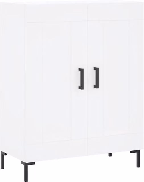 Berkfield Home White Classic Sideboard, W/D/H: 69.5 x 34 x 90 cm – 1