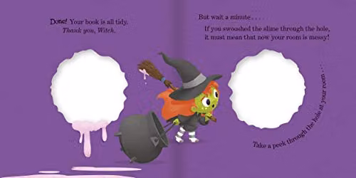 There's a Witch in Your Book by Tom Fletcher, Puffin Board Book, Multicolour – 5