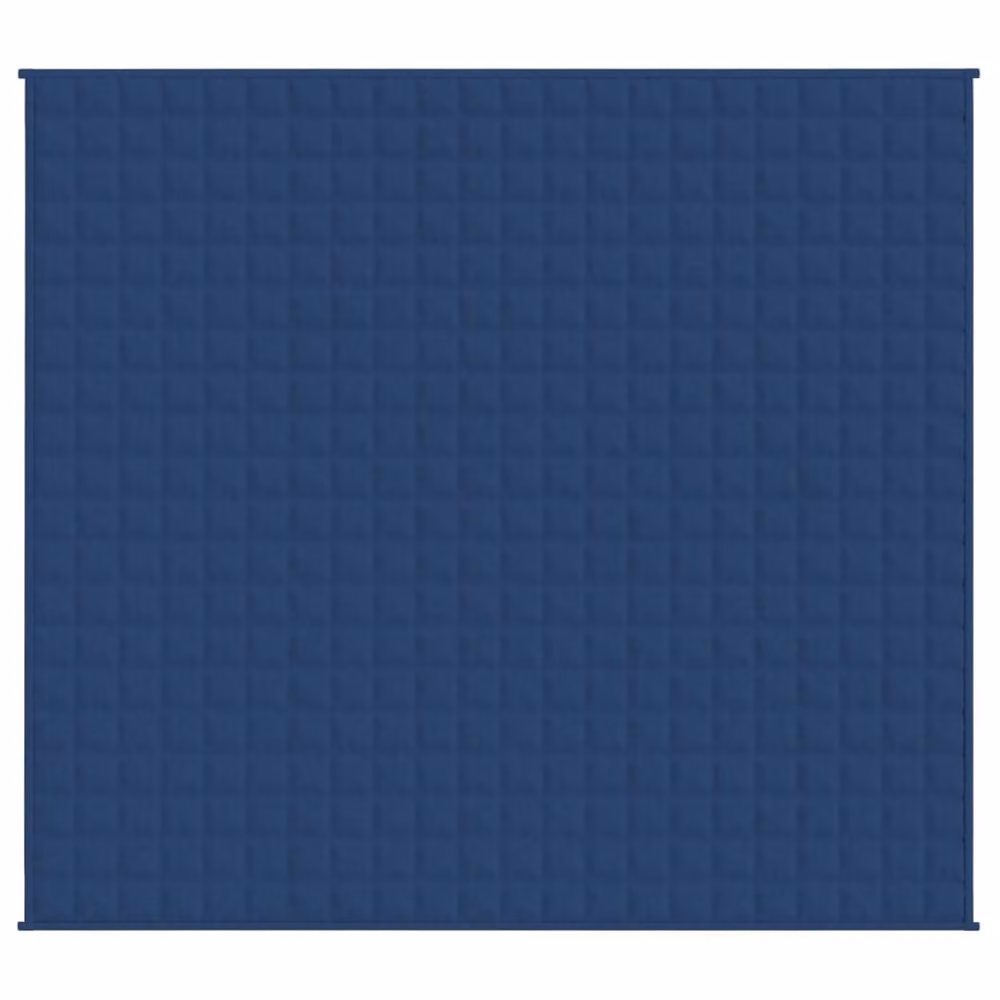 Berkfield Home Blue Weighted Blanket for Adults, W: 220 cm, D: 240 cm, 11 kg – 3