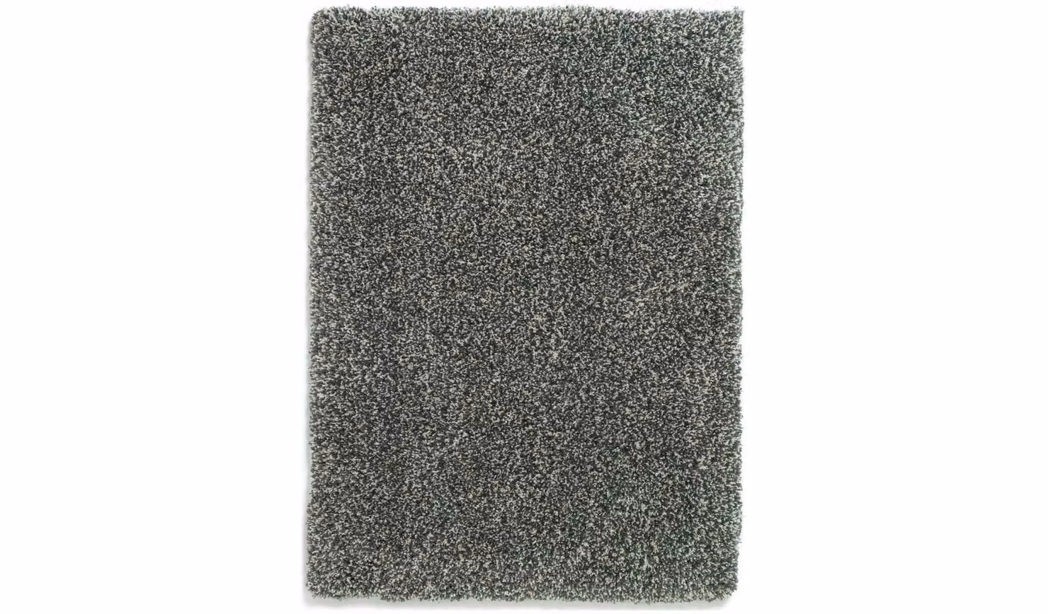 Cheap Furniture Warehouse Grey Marl Shaggy Rectangular Rug, W: 120 cm x L: 170 cm