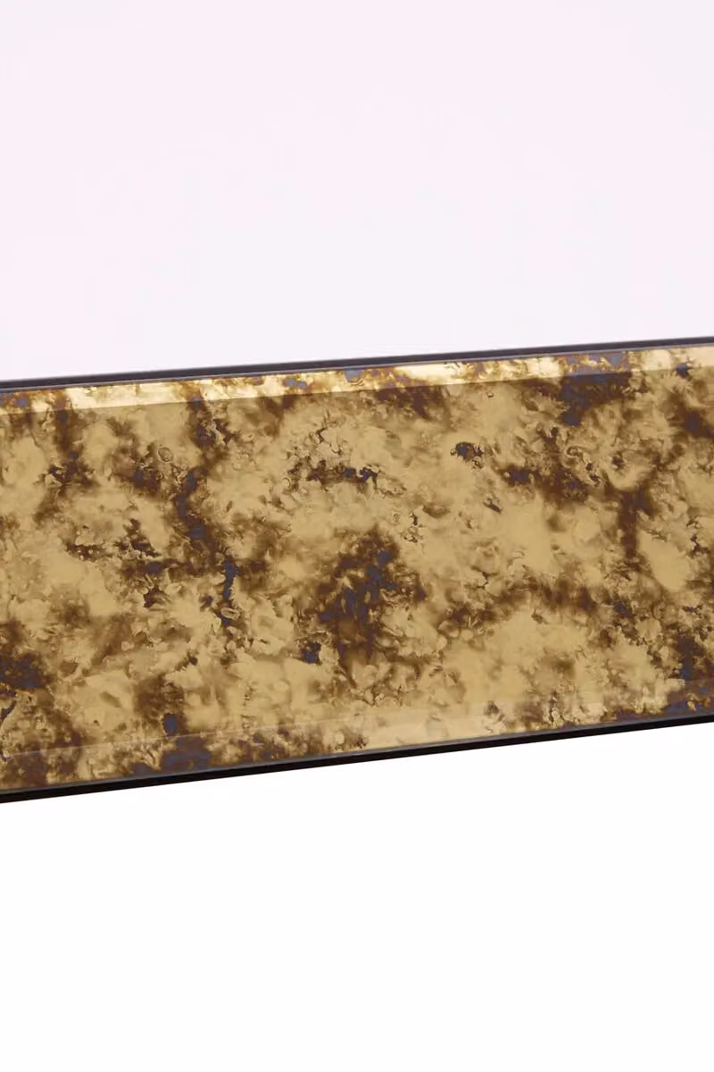 Orsina Antique Gold Rectangular Wall Mirror – 3