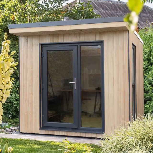 Forest Garden Forest Xtend Single Brown Wood Window Panel 254 cm