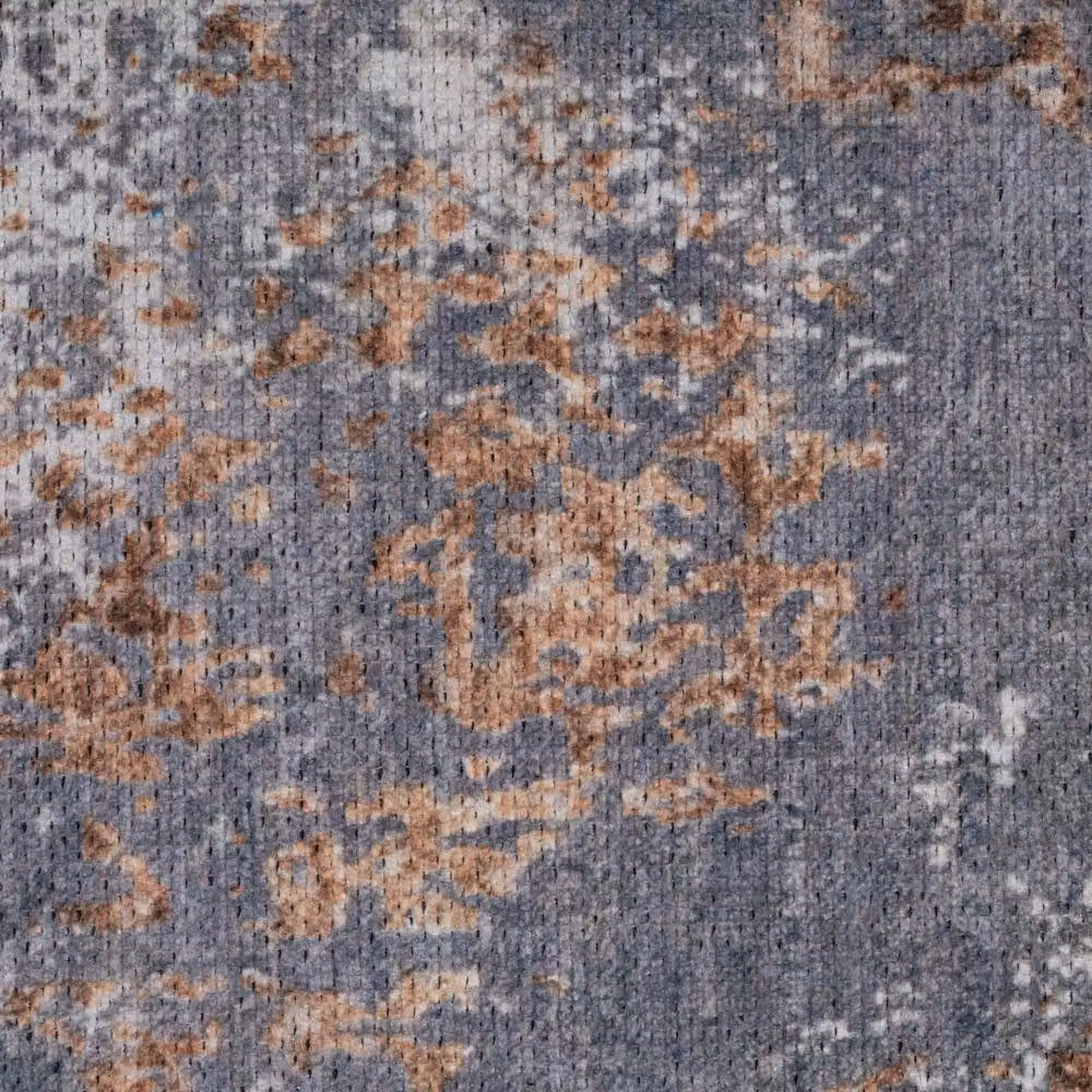Kukoon Grey and Beige Abstract Modern Flatwoven Area Rug and Hallway Runner W/D/H: 60 x 240 cm – 2