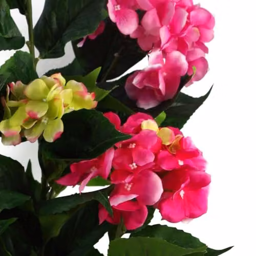 Leaf Design UK Pink Artificial Hydrangea Potted Plant, Height: 90 cm – 3