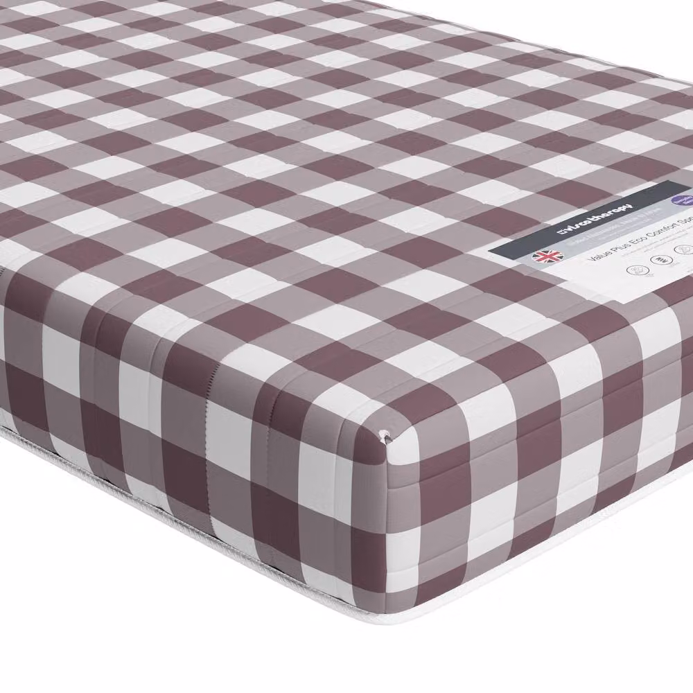 Rest Relax Visco Therapy Hybrid Sprung Mattress with Removable Cover, Medium Support, Single, W/D/H: 90 x 190 x 17 cm – 3