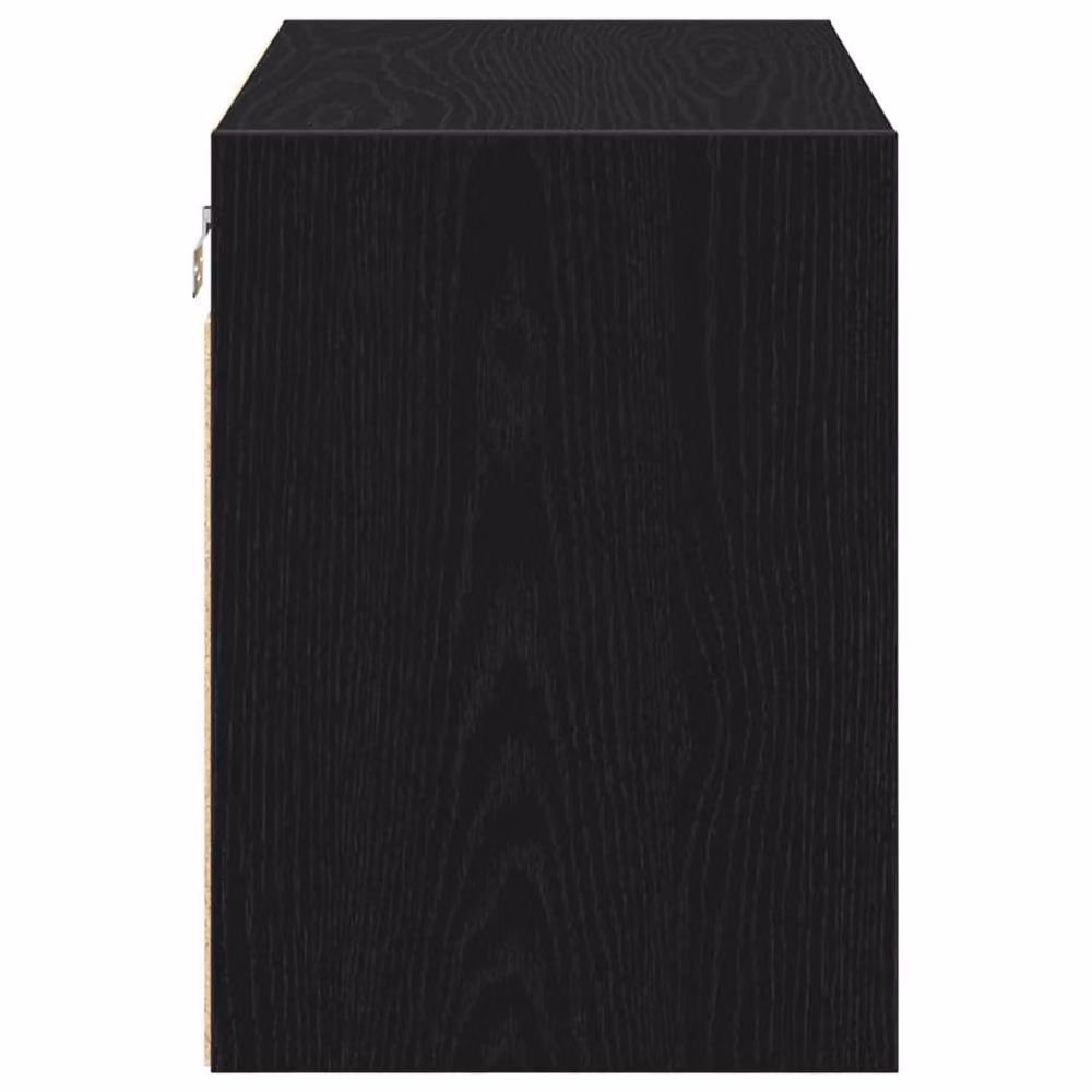 Berkfield Home Black Wall Mounted Garage Cabinet with Hinged Doors and Internal Shelves, W/D/H: 60 x 41 x 30 cm – 3