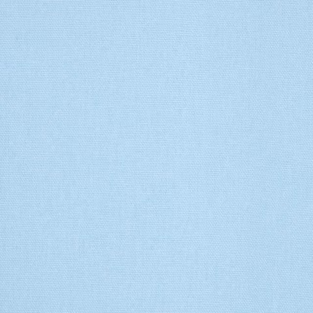 Homescapes Light Blue Pure Cotton Plain Fabric, Width: 150 cm