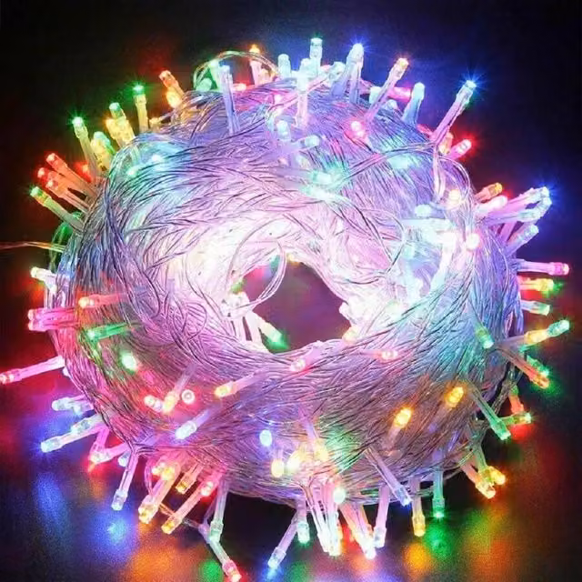 AKA 500 LED Multicoloured Christmas String Lights for Indoor and Outdoor Use