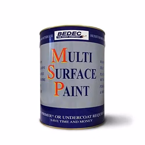 Bedec Multi Surface Paint Soft Matt Anthracite Grey 750ml