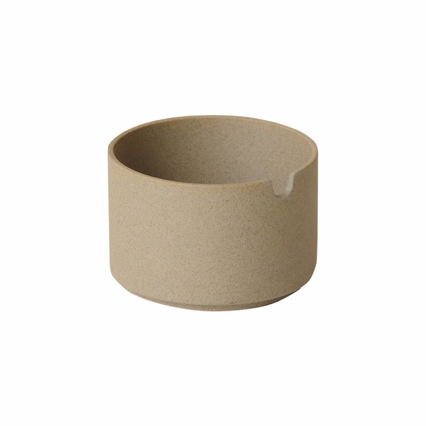 Hasami Porcelain Unglazed Sugar Pot in Sand