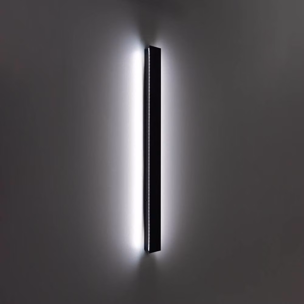 Netlighting Mutti Outdoor Flush Wall Lamp in Black with 9x LED, 4000K Neutral White, IP54 Rated – 2
