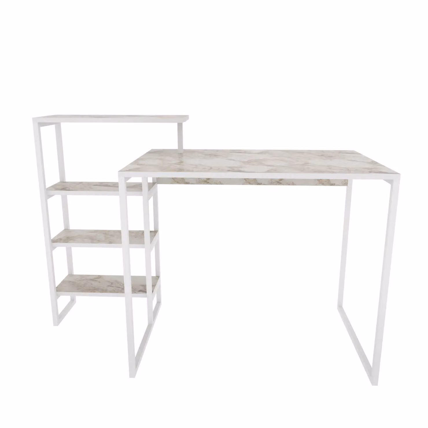 Decorotika Rino Computer Desk in White – 2