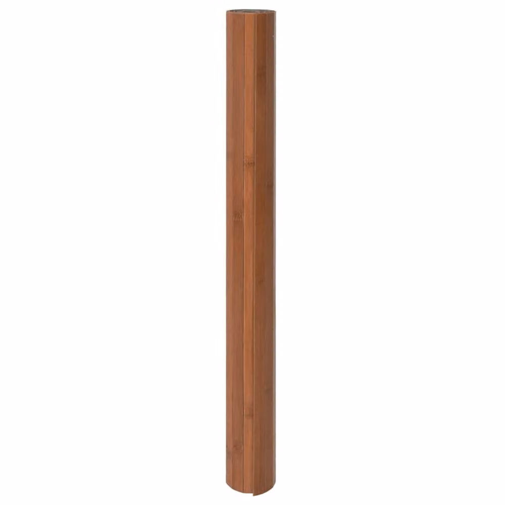 Berkfield Home Rectangular Bamboo Rug in Brown, W: 60 cm, L: 500 cm – 2