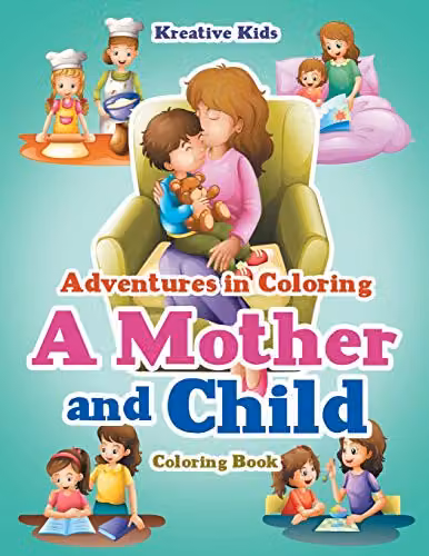 Adventures in Colouring: A Mother and Child Colouring Book by Traudl Whlke, Multicolour – 1