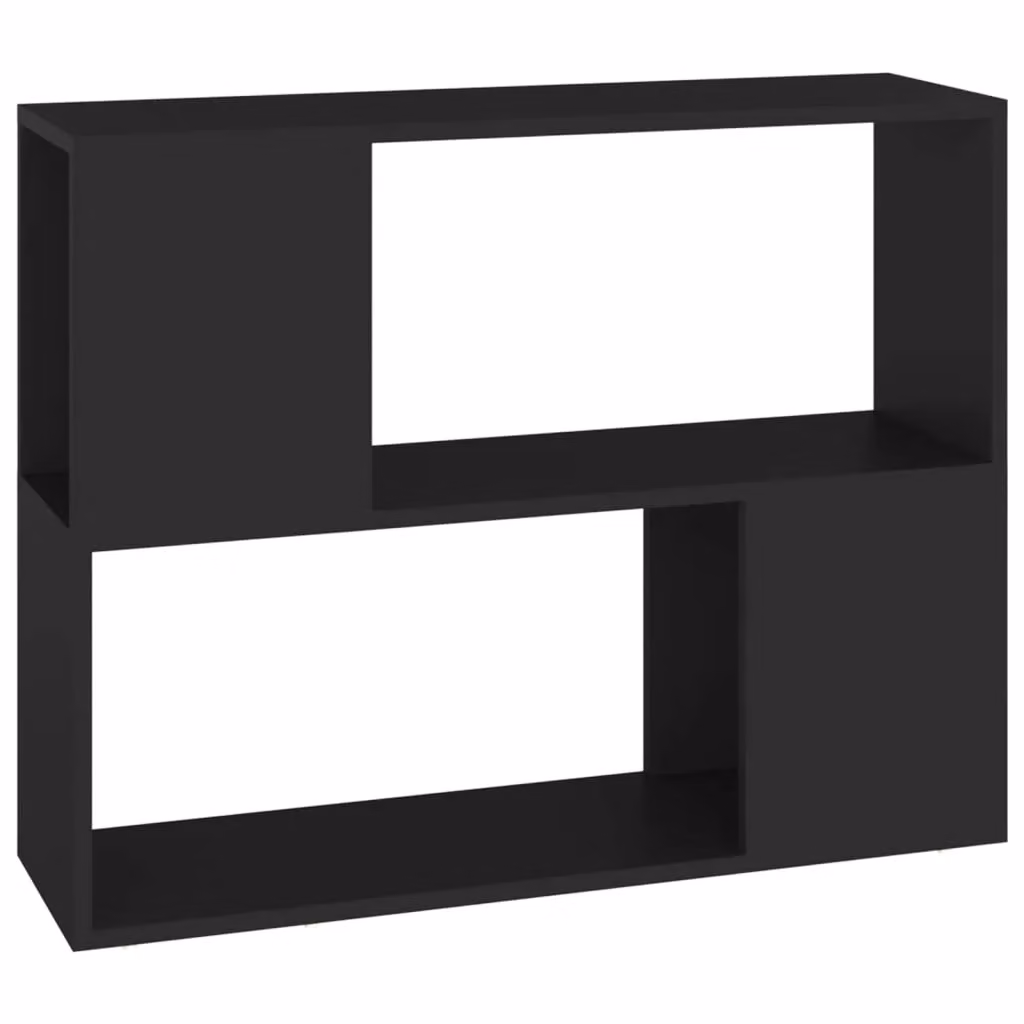 Berkfield Home Black Classic TV Cabinet in Engineered Wood W/D/H: 80 x 24 x 63 cm – 2