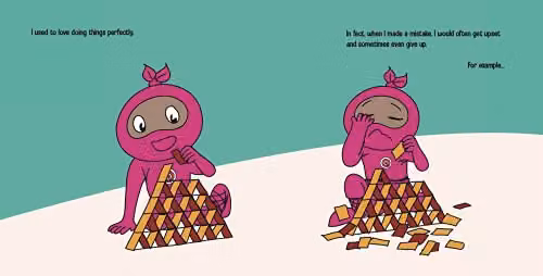 Perfect Ninja: A Children’s Book About Developing a Growth Mindset by Grow Grit Press LLC, Multicolour, 21.59 x 21.59 cm