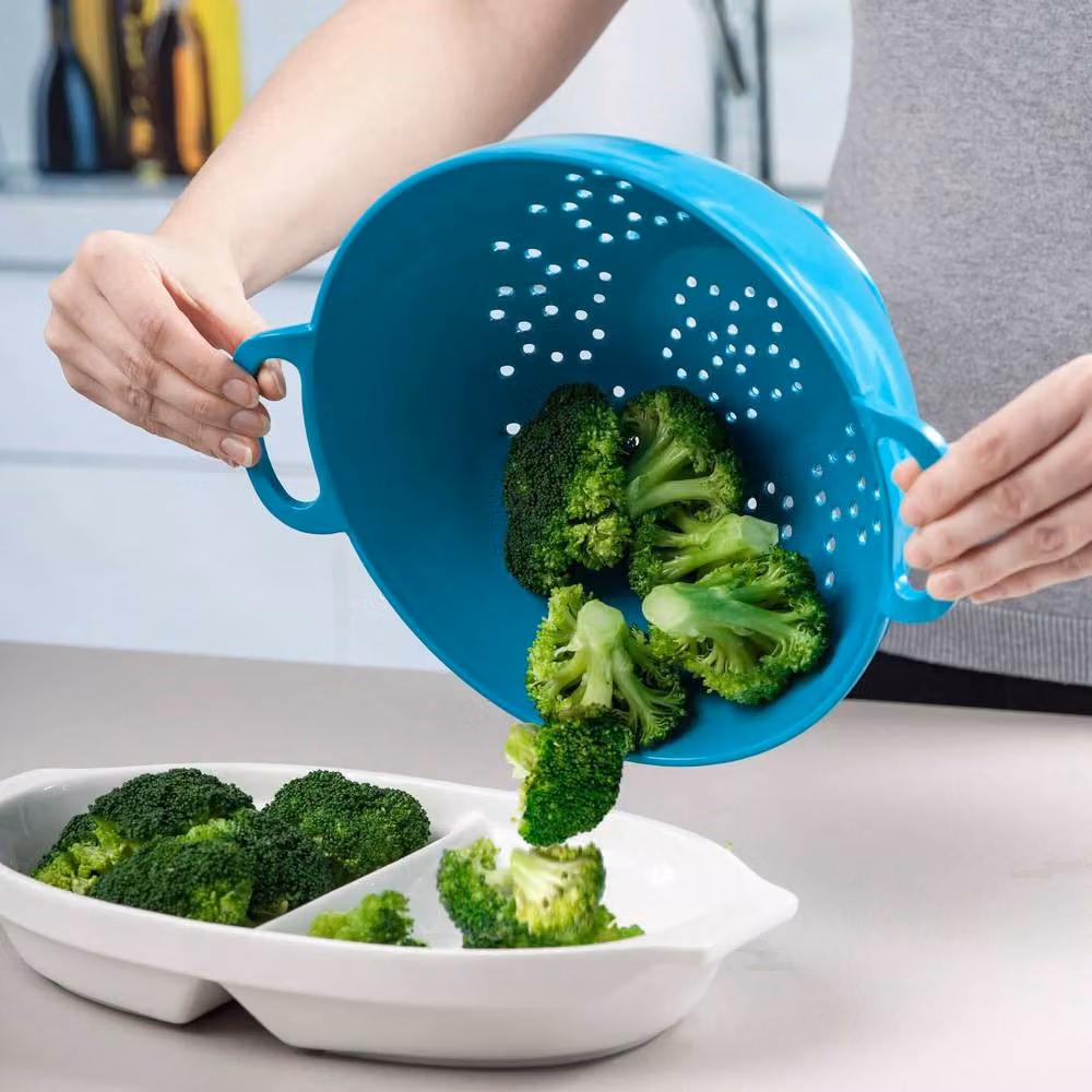 Zeal Melamine Round Colander, 24cm, Turquoise – 2