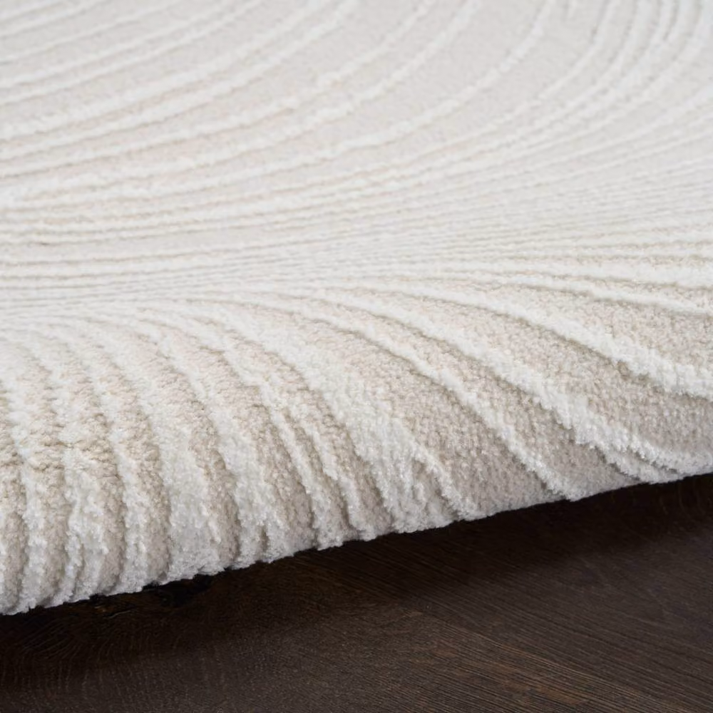 DKNY Central Park West Cep02 Ivory Abstract Modern Rug, W: 240 cm, D: 300 cm – 3