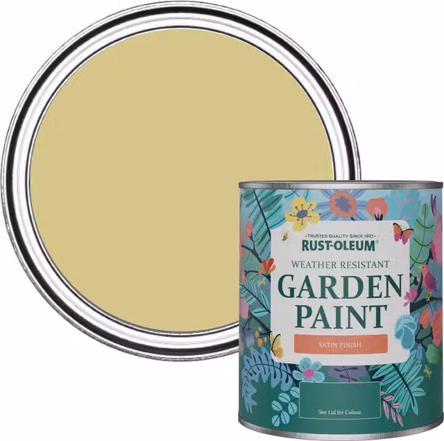 Rust-Oleum Garden Paint in Satin Finish, Wasabi Green, 0.75 l
