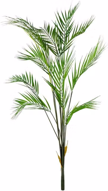 Green Artificial Palm Tree with 11 Leaves