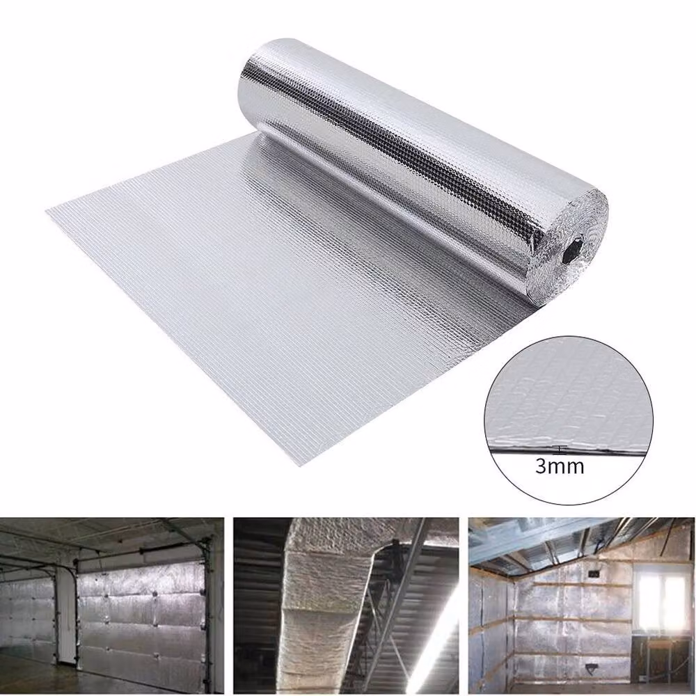 SPETLEK Silver Thick Double Bubble Aluminium Foil Roll, W: 40 cm, L: 1000 cm – 3